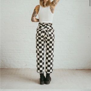 P&Co - 304 Service Fatigue Pants - Checkerboard